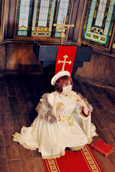 ヘタリア イタリア 修道服 コスプレ ヘタリア イタリア=ヴェネチアーノ(フェリシアーノ・ヴァルガス)(竹林
