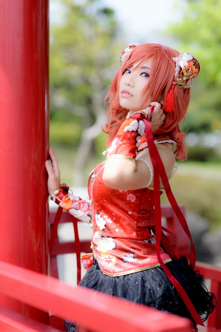 ラブライブ! 西木野真姫　スクフェス チャイナ　覚醒後　Mサイズ ラブライブ！ チャイナ覚醒後 西木野真姫 コスプレ衣装 - メルカリ