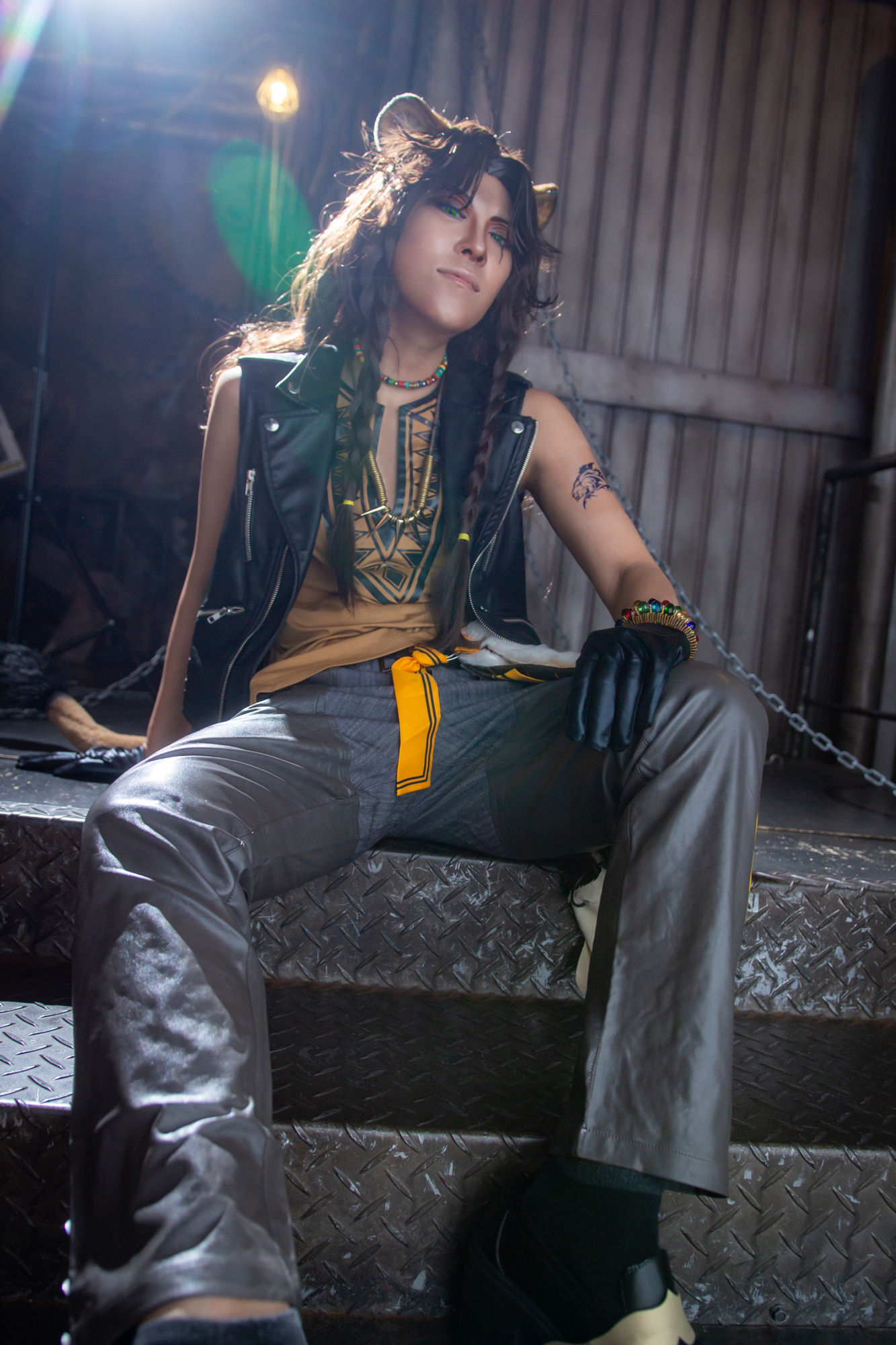 ツイステッドワンダーランド レオナ・キングスカラー(寮服) - コスプレ