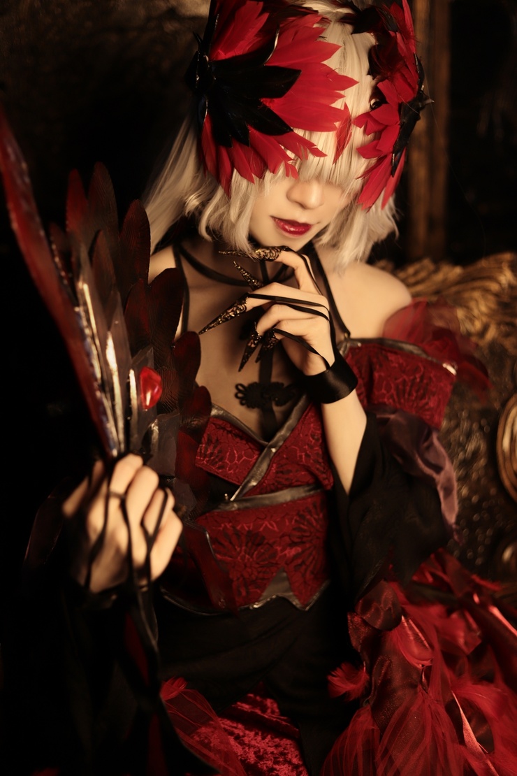 第5人格 第五人格 コスプレ 衣装 芸者 美智子 丹頂鶴 IdentityV 第五人格 芸者 美智子 紅葉 鶴の美人相 コスプレ衣装