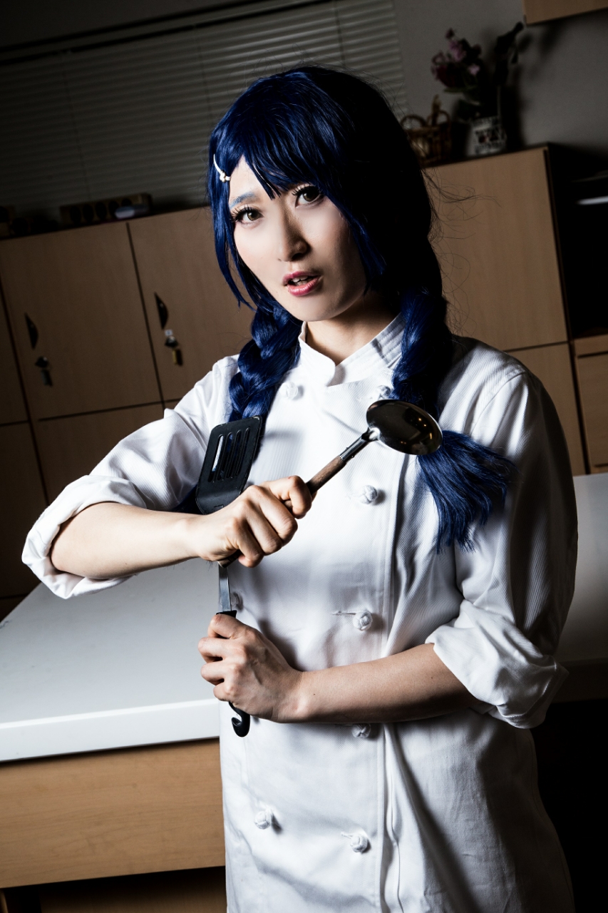 春菜めぐみ コスプレ 食戟のソーマ 田所恵(コックコート) - コスプレイヤーズアーカイブ