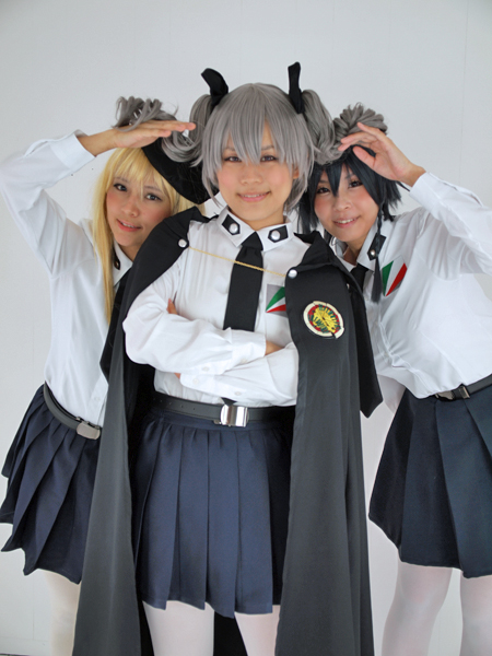 ガールズ＆パンツァー アンチョビ コスプレ ガールズ＆パンツァー