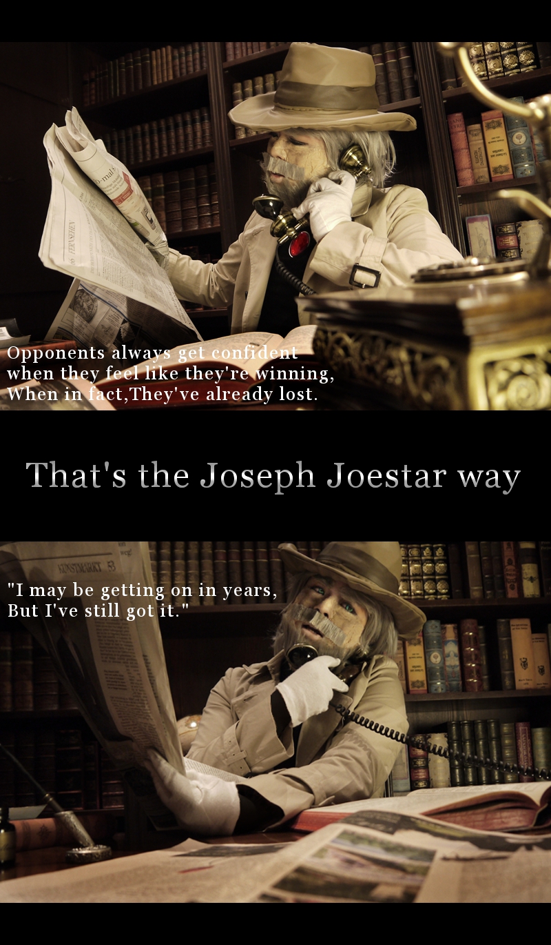 ジョジョの奇妙な冒険 ジョセフ ジョースター 3部 コスプレイヤーズアーカイブ