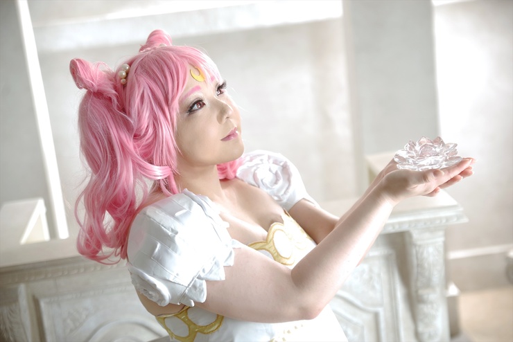 セーラームーン コスプレ ピンク ちびうさ