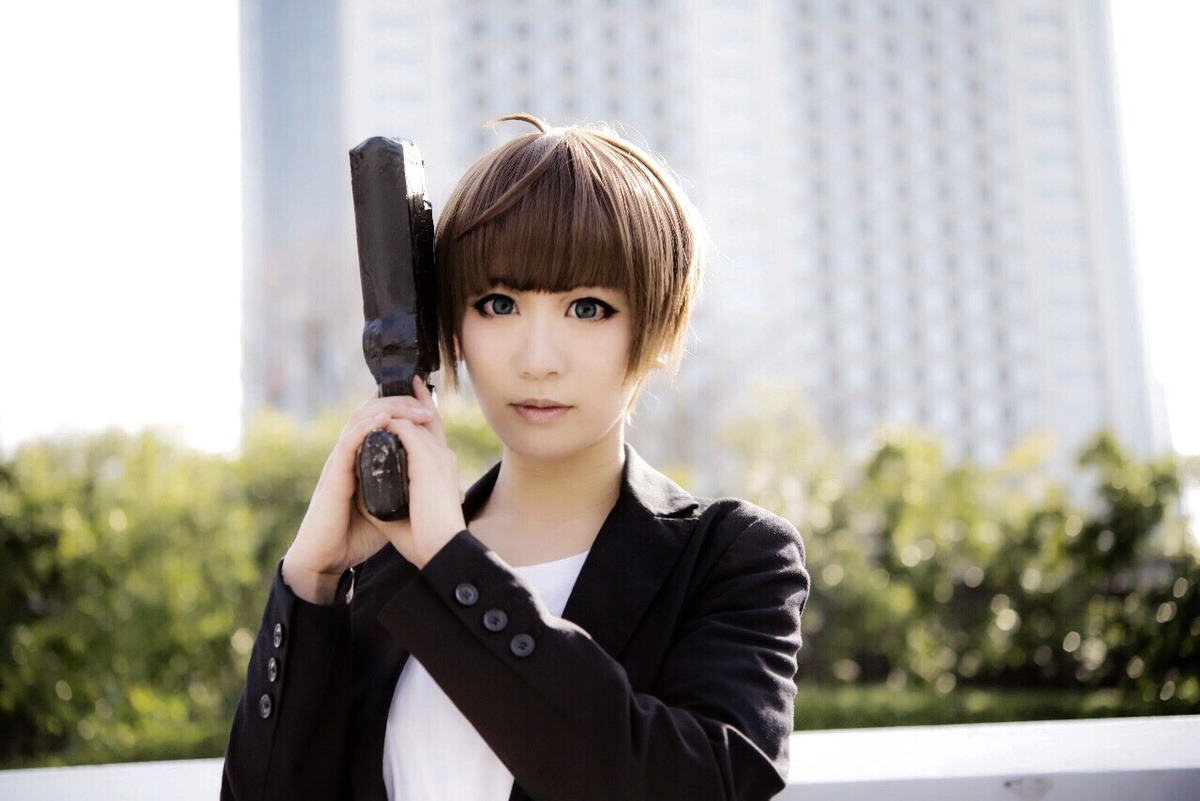 PSYCHO-PASS サイコパス 常守朱 風 ウィッグ PSYCHO-PASS