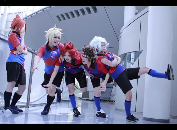 イナズマイレブン　バーン　コスプレほぼフルセット 鈴葉 on X: 