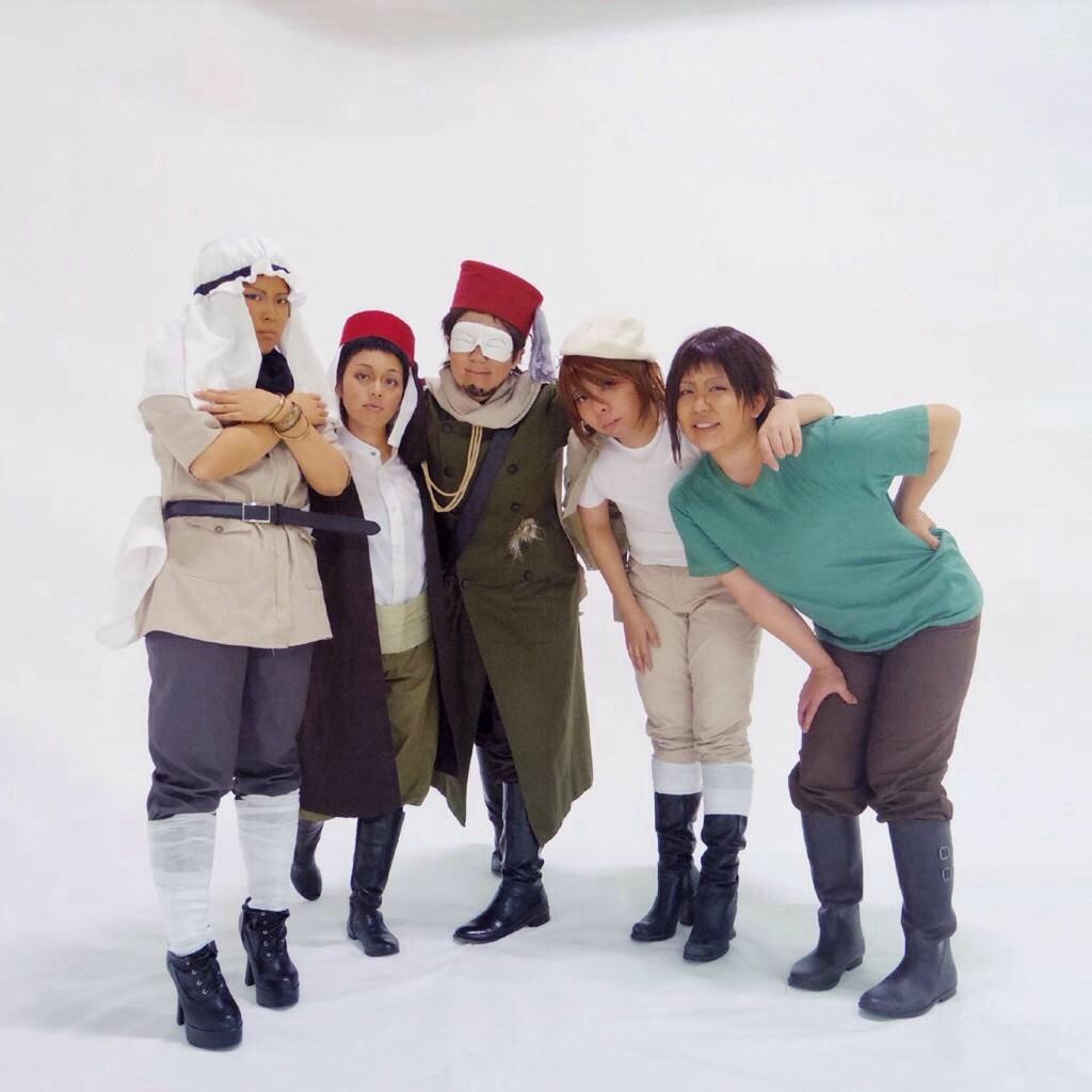 ヘタリア ギリシャ ヘラクレス カルプシ 軍服 コスプレイヤーズアーカイブ