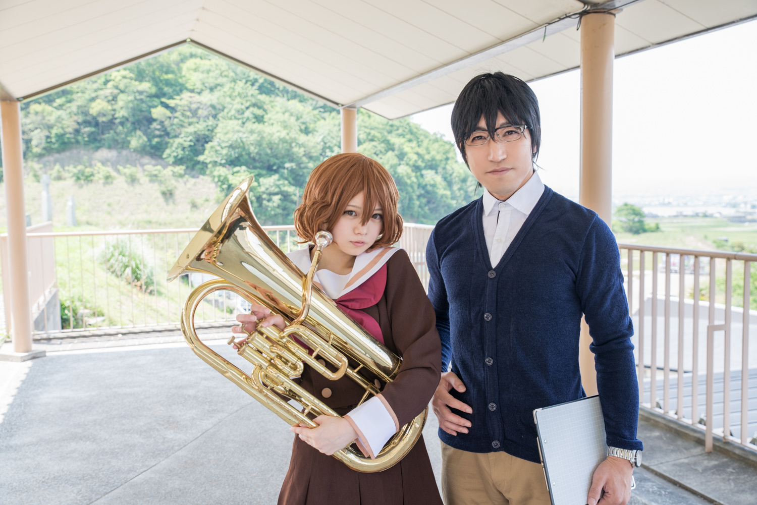 響け ユーフォニアム 黄前久美子 冬制服 コスプレイヤーズアーカイブ