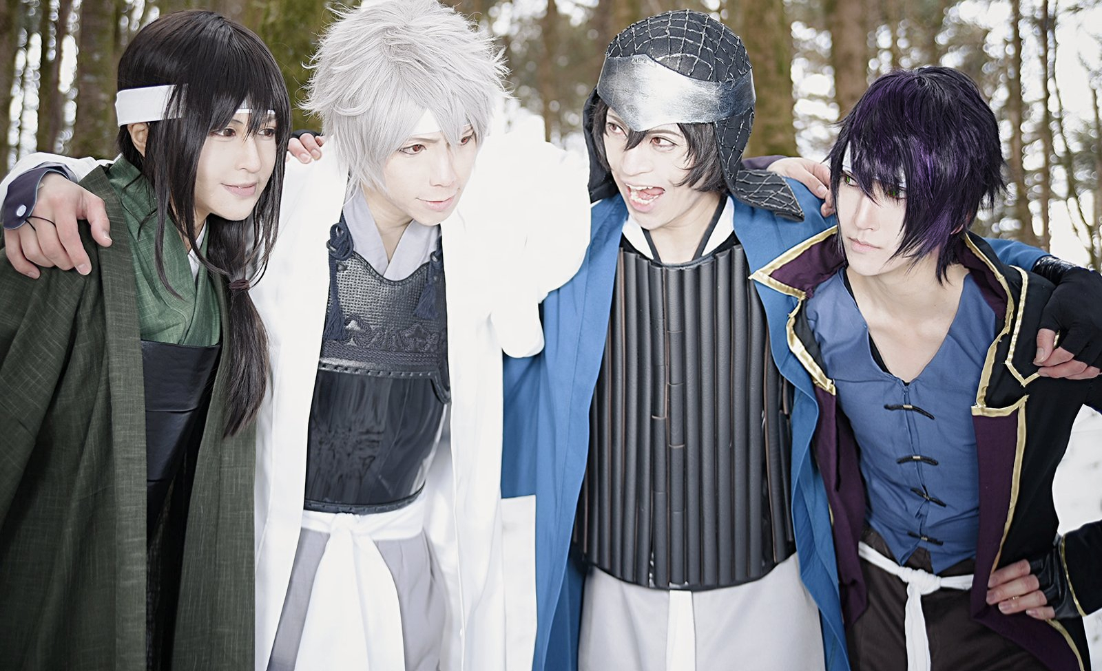 銀魂 高杉晋助 攘夷戦争時代 攘夷風 原作版 セット コスプレ衣装 Develop Cl