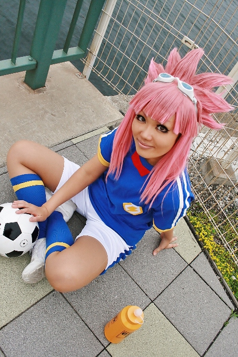 イナズマイレブン　ウィッグ　コスプレ　綱海 イナズマイレブン☆綱海条介風ウィッグアレンジ | MAPLEウイッグ