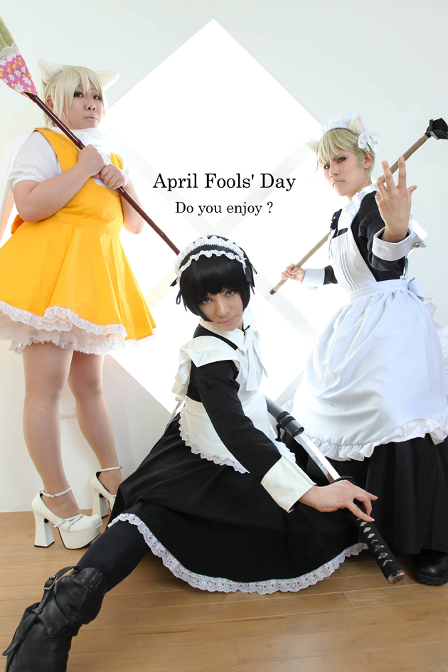 ヘタリア ドイツ ルートヴィッヒ メイド服 エイプリルフール コスプレイヤーズアーカイブ