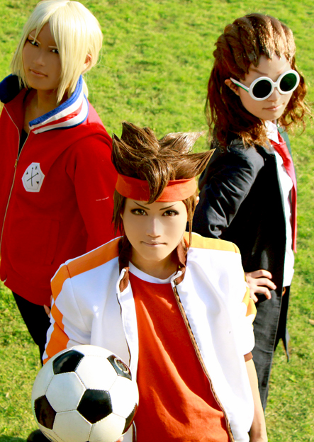 劇場版　イナズマイレブンコスプレ　円堂守コスプレ　フルセット イナズマイレブン ユニフォーム コスプレ 円堂守 М程度 イナズマ