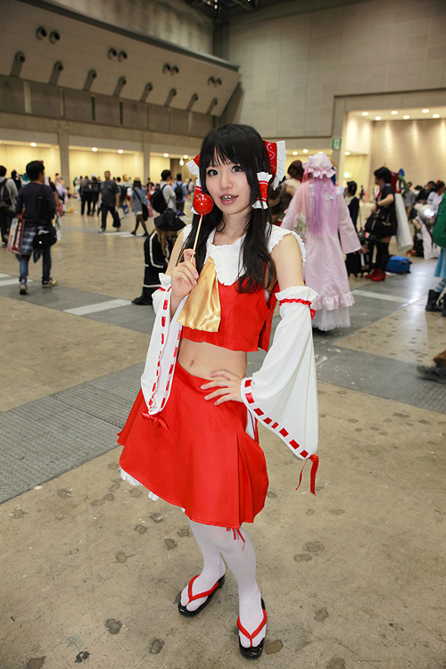 コスプレ 東方project 博麗霊夢 香霖堂 例大祭 （グリフォン