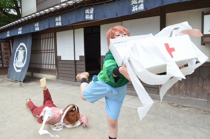 忍たま　コスプレ　善法寺伊作　私服 Amazon.co.jp: [楽コス] 忍たま 乱太郎コスプレ衣装 善法寺 伊作