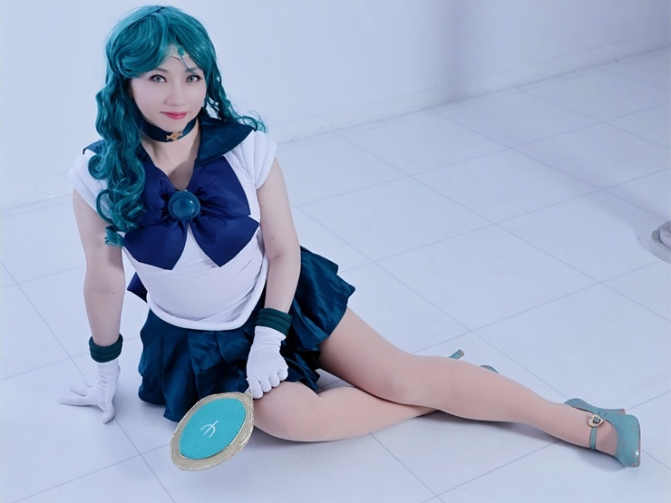 セーラームーン - 【美少女戦士 セーラームーン】セーラーネプチューン コスプレ salormoon #セーラームーン #美少女戦士セーラームーン