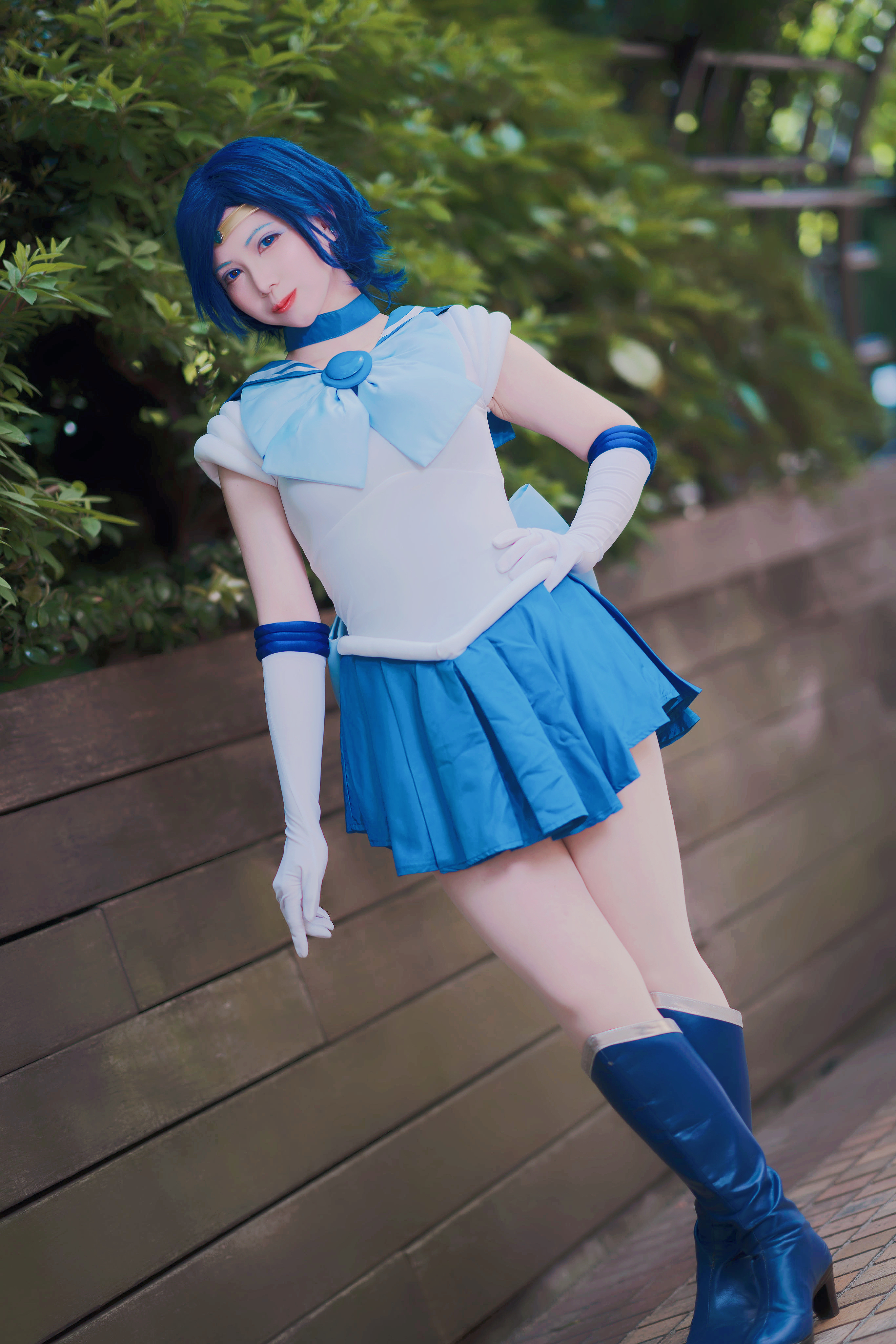 セーラームーン 美少女 水野 亜美 セーラーマーキュリー コスプレ ハロウィン Amazon.co.jp: [ZNZXYCOS] 美少女戦士セーラームーンSuperS水野