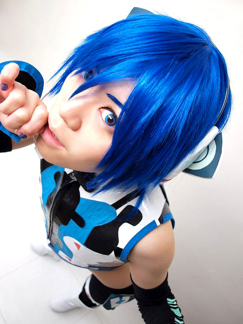 VOCALOID KAITO(ネコサイバー(Project DIVA 2nd)) - コスプレ VOCALOID KAITO(ネコサイバー(Project DIVA 2nd)) - コスプレ
