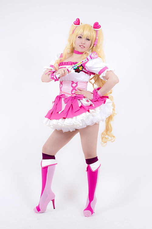 フレッシュプリキュア キュアピーチ コスプレ 瑞菜(Mizuna) | 『フレッシュプリキュア！』キュアピーチ