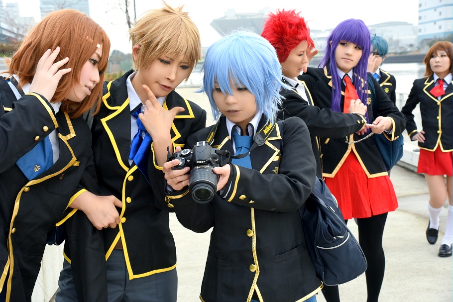 バカとテストと召喚獣　バカテス　女子冬制服　コスプレ　衣装 Amazon.co.jp: LONGSHUMU バカとテストと召喚獣（バカテス） 文月学園