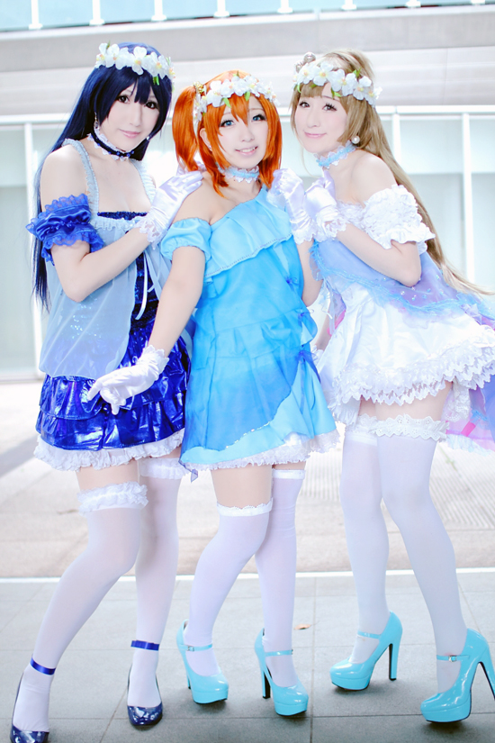 LEVORGページ　條希、海未、穂乃果、ことりのユメノトビラコスプレ ラブライブ！ユメノトビラ 高坂穂乃果《桜の恋製Sサイズ