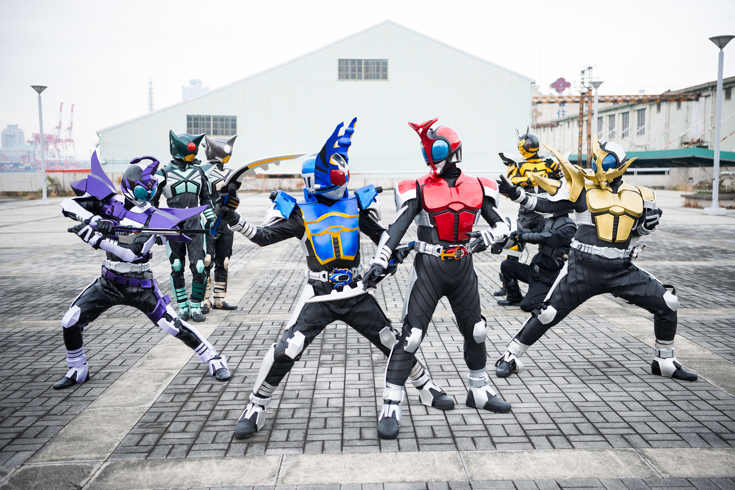 仮面ライダーカブト 複数キャラクター コスプレイヤーズアーカイブ