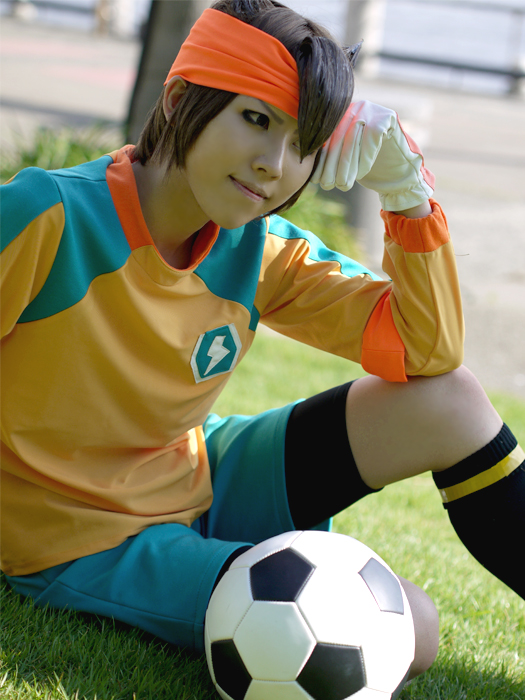 イナズマイレブン 円堂守(日本代表(GKユニフォーム)) - コスプレ