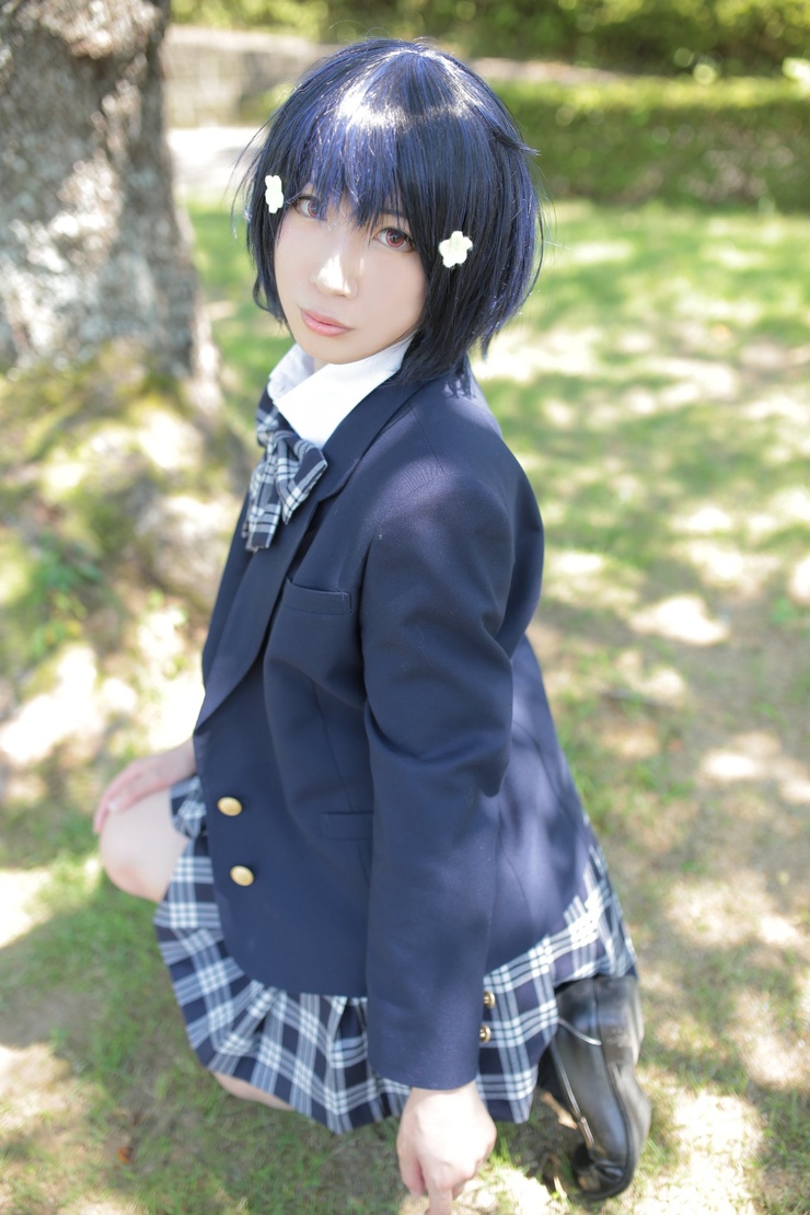 ゾンビランドサガ　水野愛　制服通常　ウィッグ付き F:NEX(フェネクス) / ゾンビランドサガ 水野愛 1/7スケール
