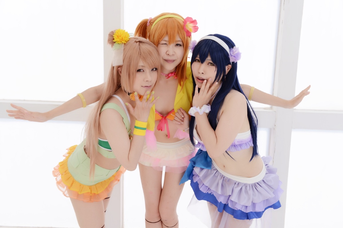 ラブライブ! School idol project 園田海未(夏色えがおで1,2,Jump