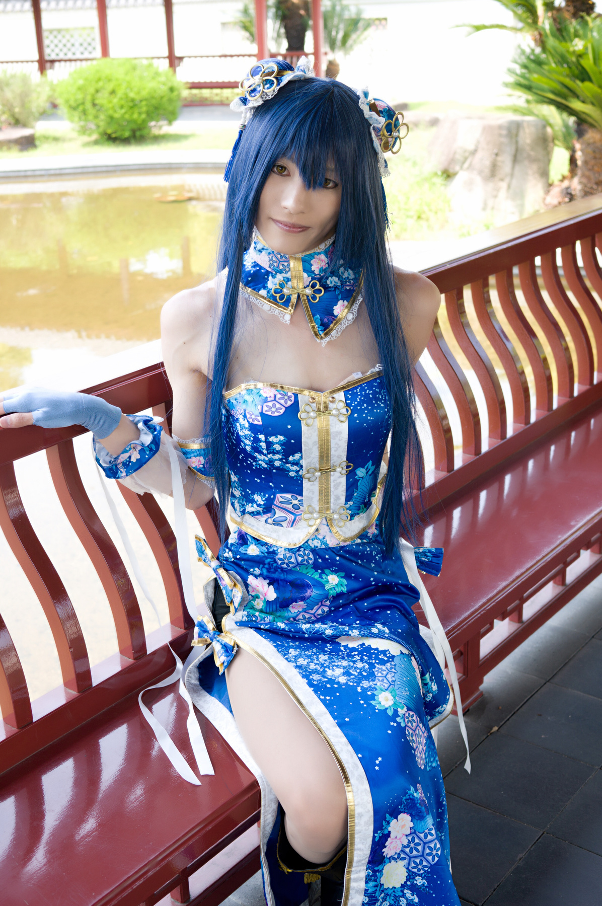 園田海未 コスプレ Amazon.co.jp: Lexx_cosコスプレ衣装 パンツ付き ラブライブ