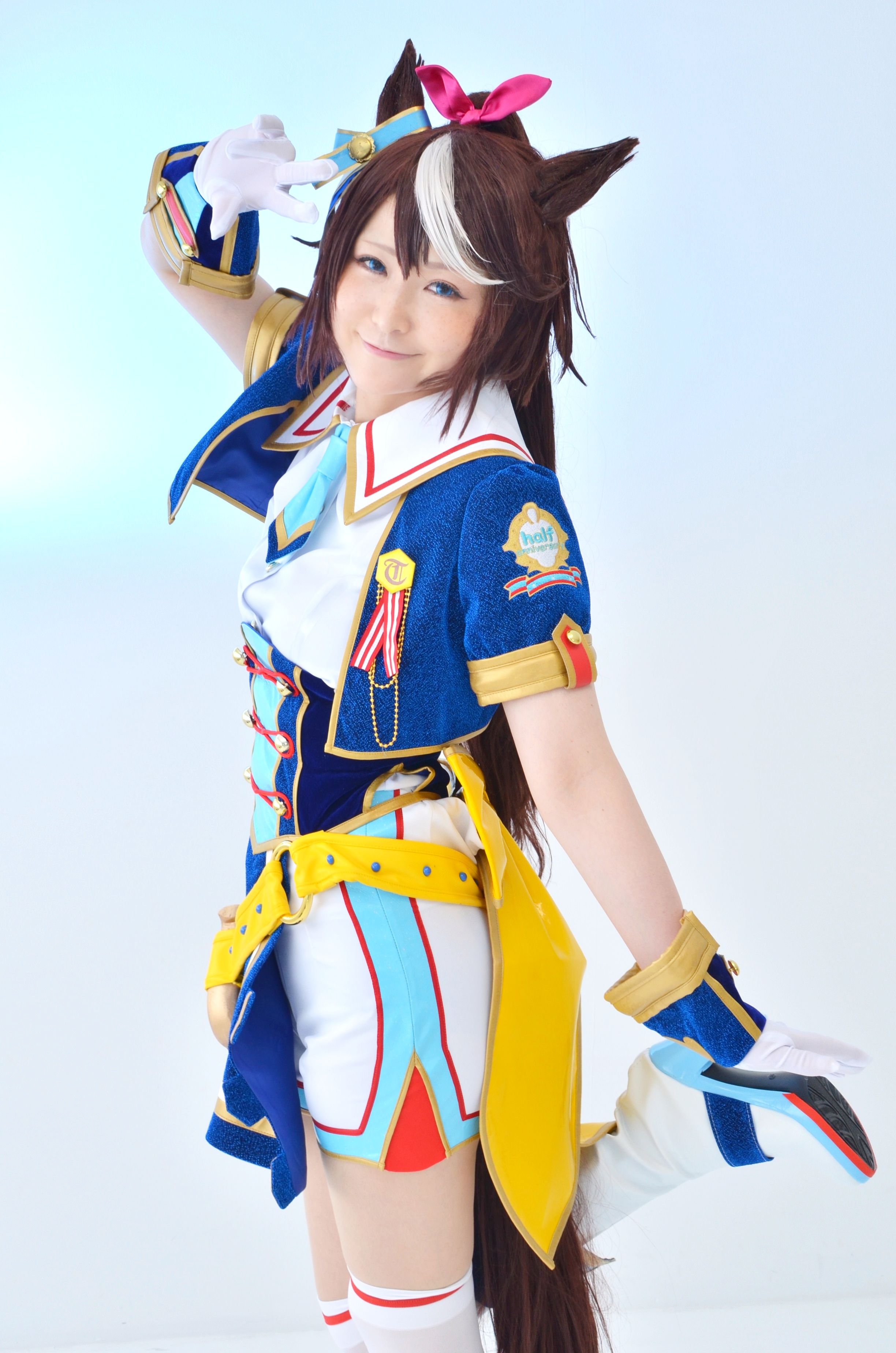 コスプレ】「ウマ娘」トウカイテイオーが元気いっぱいの可愛さ