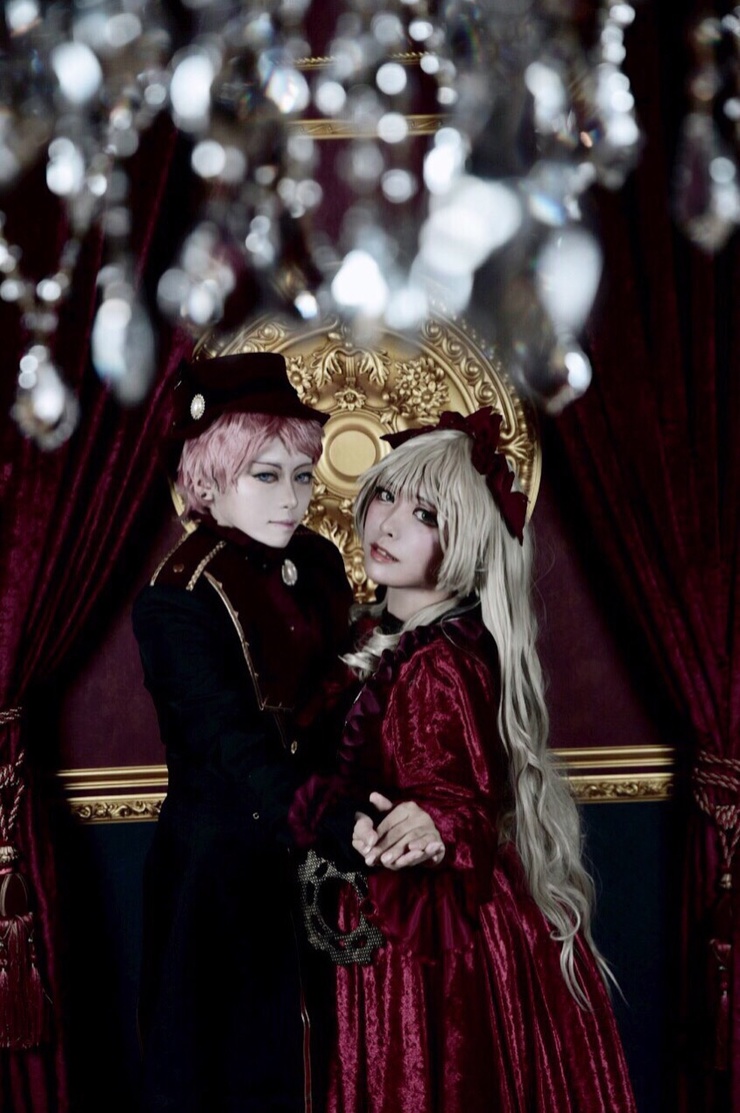 あんスタ Valkyrie 斎宮宗 コスプレ衣装（マドモアゼル付） あんさんぶるスターズ 斎宮宗 マドモアゼル(人形) 赤ver. コスプレ衣装