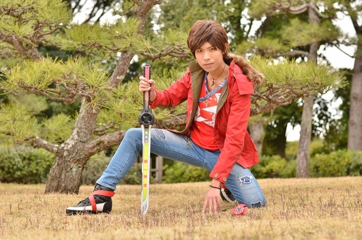 手裏剣戦隊ニンニンジャー 伊賀崎天晴 ジャケット ロングTシャツ2枚 セット 手裏剣戦隊ニンニンジャー アパレルアイテム｜プレミアム