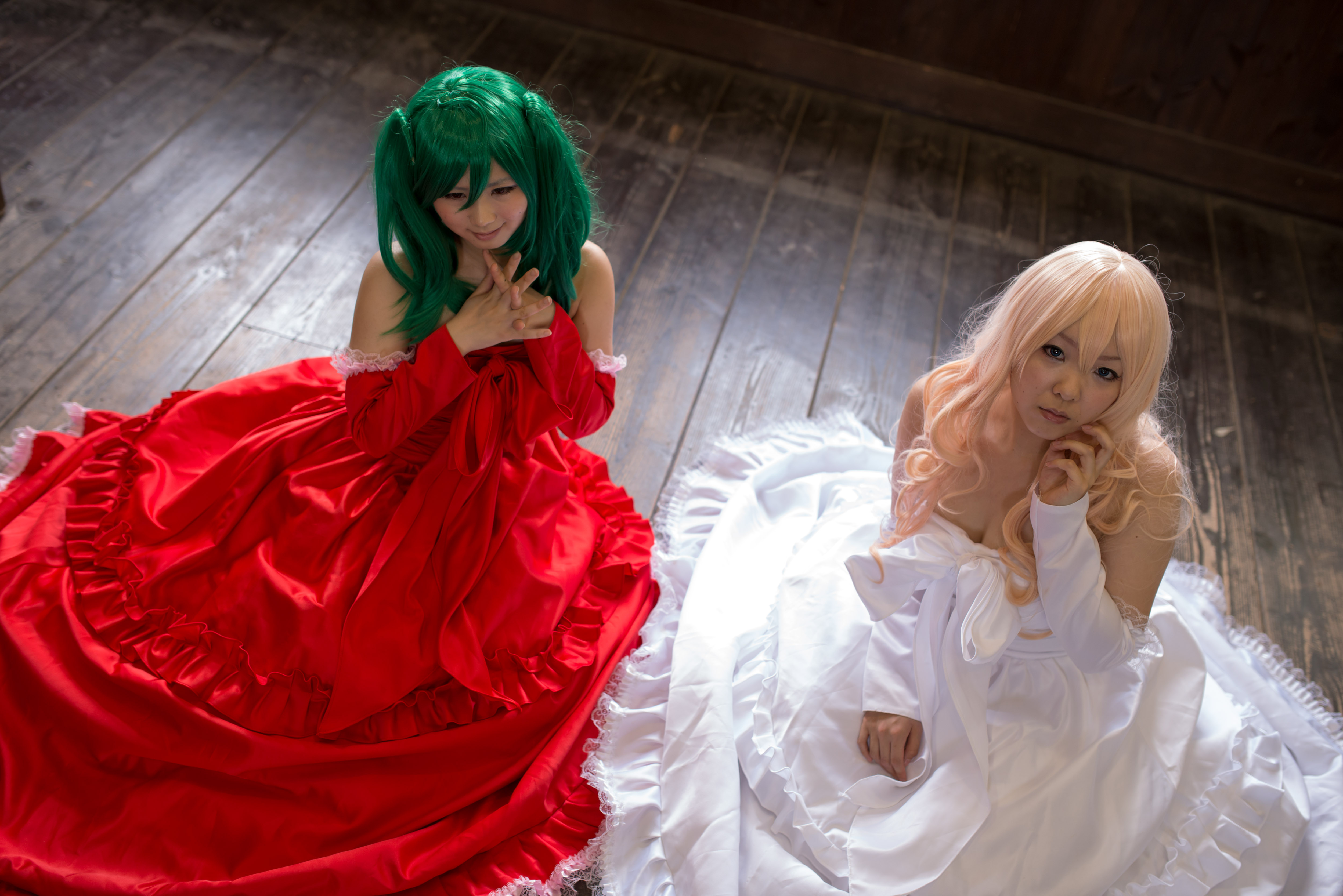 マクロスフロンティア シェリル・ノーム 2人の歌姫 コスプレ 衣装 E-5245-