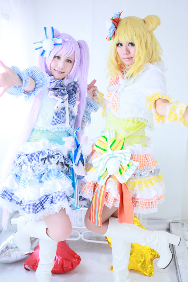 月末迄お値下げ中】プリパラ ウィッシュリボンアイドルコーデ コスプレ