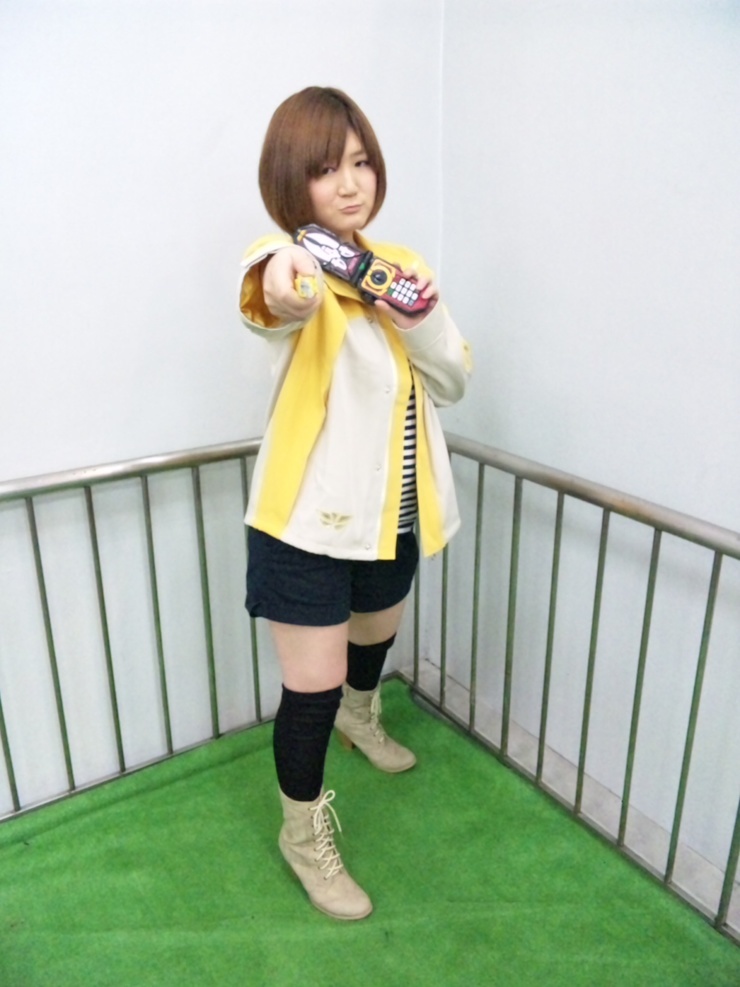天装戦隊ゴセイジャー ゴセイイエロー 公式ジャケット モネ コスプレ 