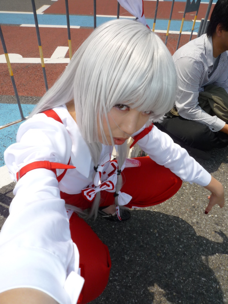 東方project コスプレ　Lサイズ　藤原妹紅 東方Project 藤原妹紅 コスプレ衣装