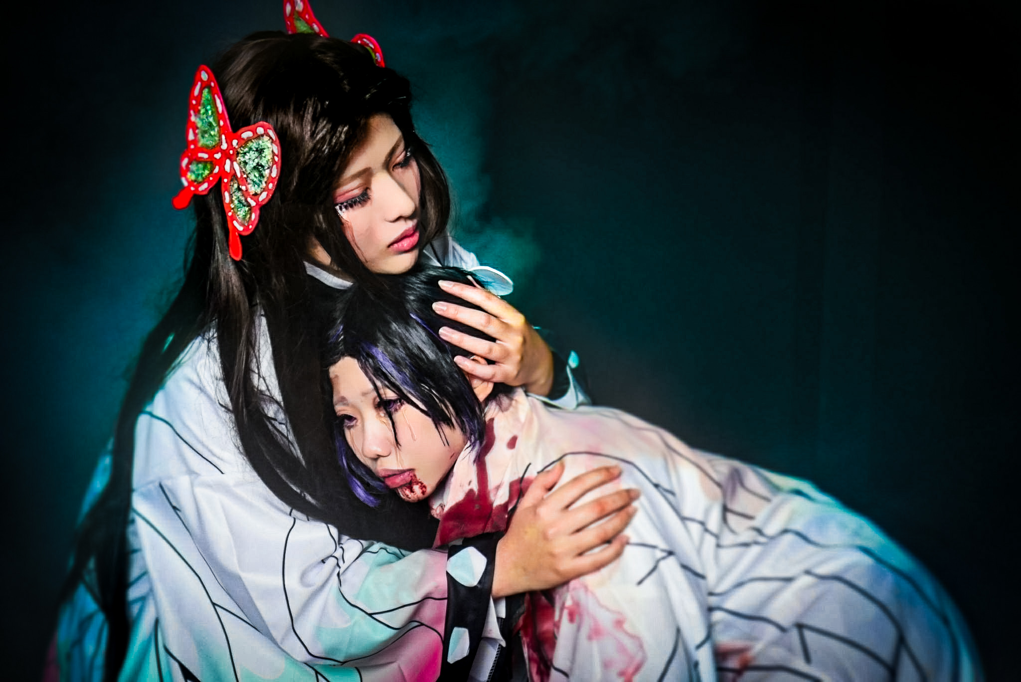 鬼滅の刃 コスプレ 胡蝶カナエ 胡蝶しのぶ 胡蝶カナエ（こちょうかなえ