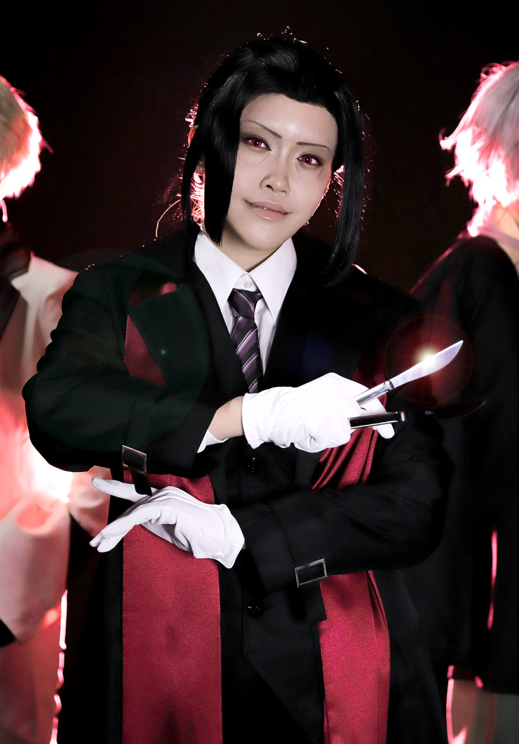 ♡ 文豪ストレイドッグス 森鴎外 着物 コスプレ 衣装 高品質 ♡ 文豪ストレイドッグス | わんこす！