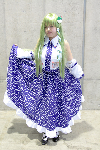 東方Project 東風谷早苗　コスプレ衣装 Amazon.co.jp: 東方project 東風谷早苗 コスプレ衣装