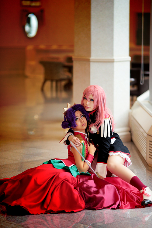 少女革命ウテナ コスプレ フルセット 少女革命ウテナ コスプレ 衣装 姫宮アンシー ウィッグ フルセット