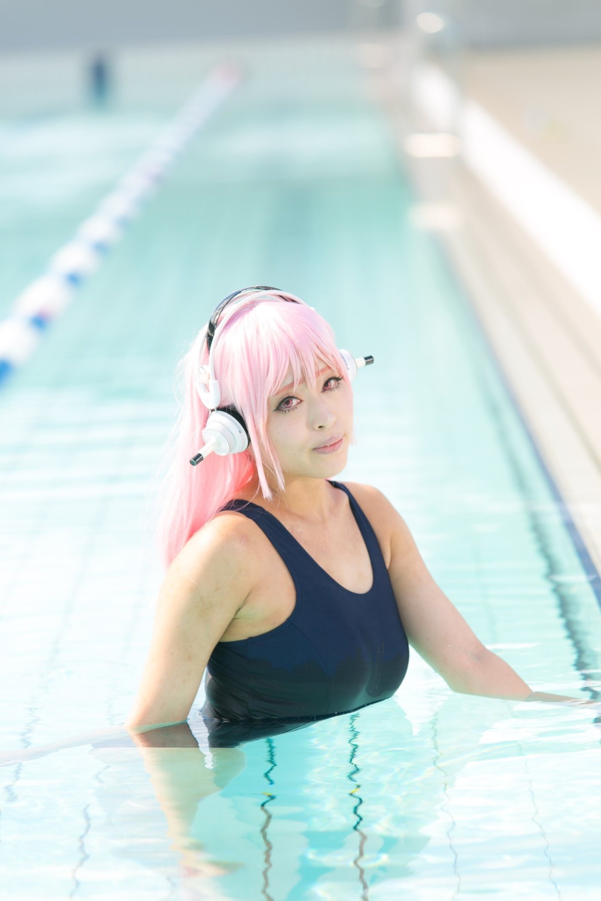 ニトロスーパーソニック すーぱーそに子(スクール水着) - コスプレ 