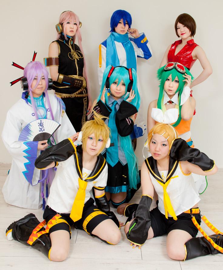 定番の冬ギフト コスプレ ウィッグ GUMI ボーカロイド VOCALOID tdh