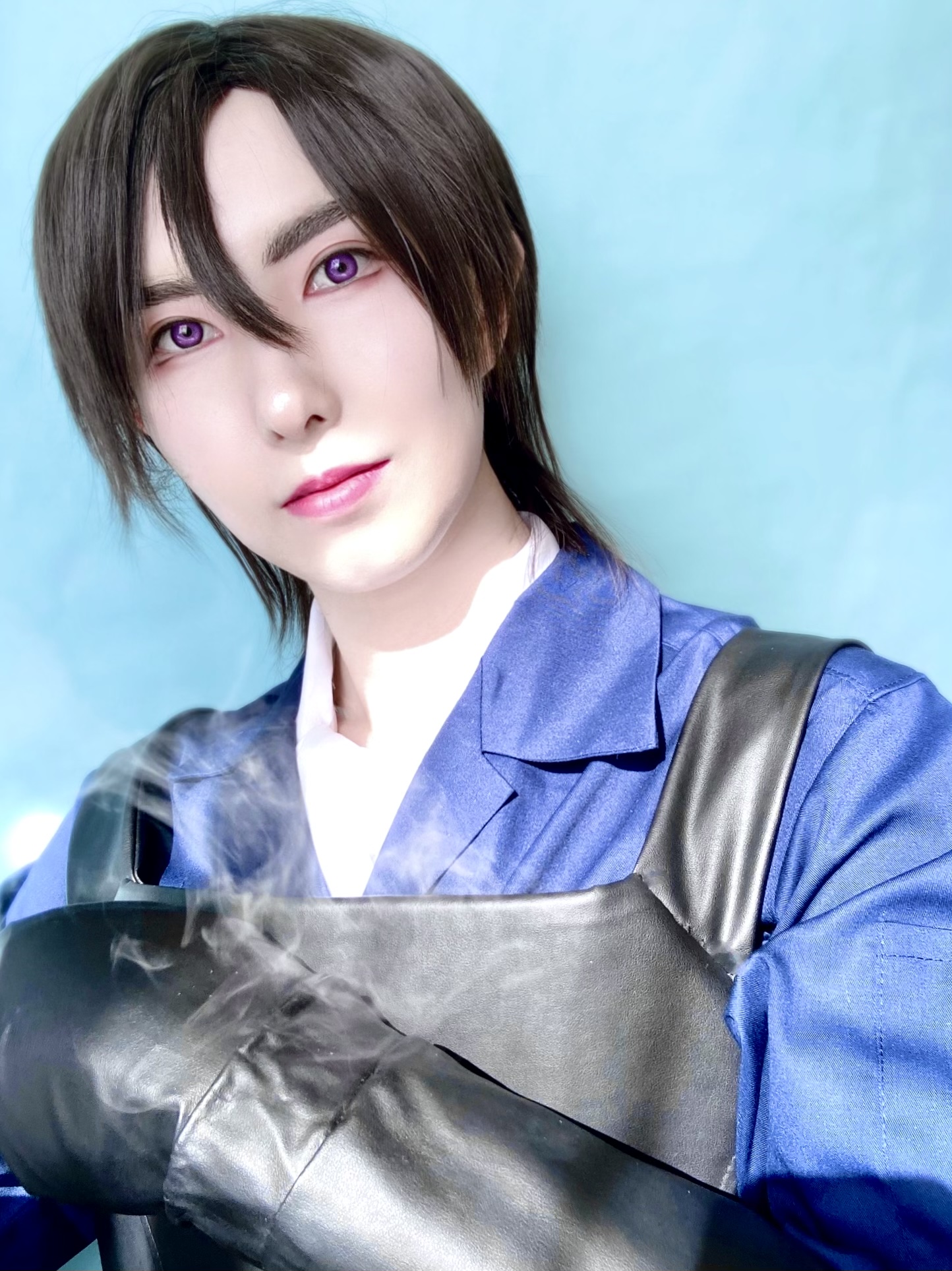 Hyacinthe /イアサント | 久しぶりに萩のコスプレ✌️💜 #警察