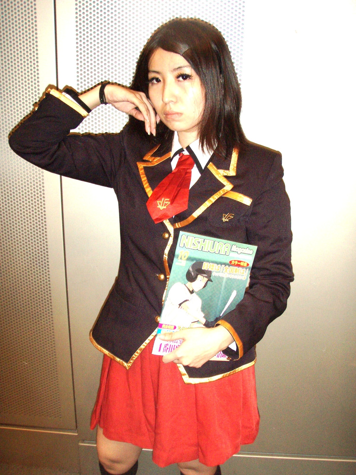 バカとテストと召喚獣 木下優子 文月学園女子制服 冬 コスプレイヤーズアーカイブ