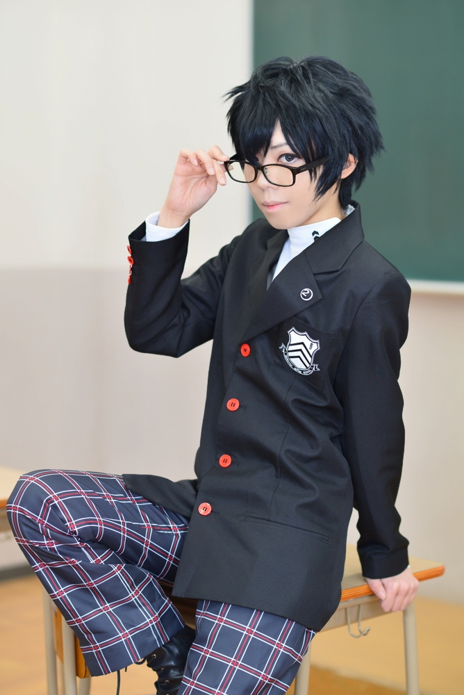 ペルソナ5 主人公(秀尽学園冬制服) - コスプレイヤーズアーカイブ