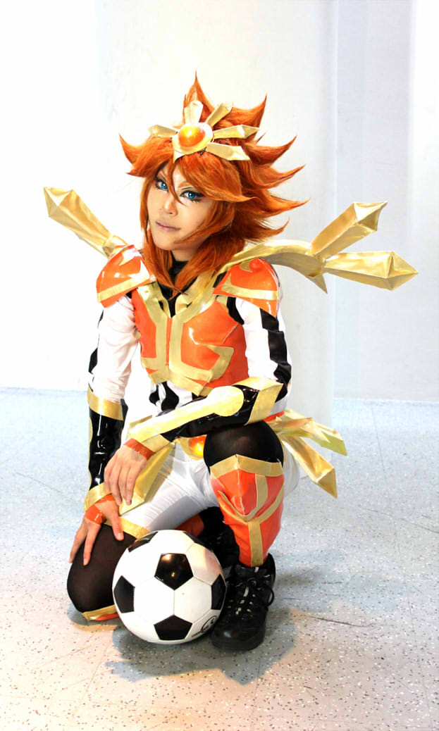 イナズマイレブン コスプレ ウィッグ 雨宮太陽 イナズマイレブンGO 雨宮 太陽 風 ウィッグ イナズマイレブン 風