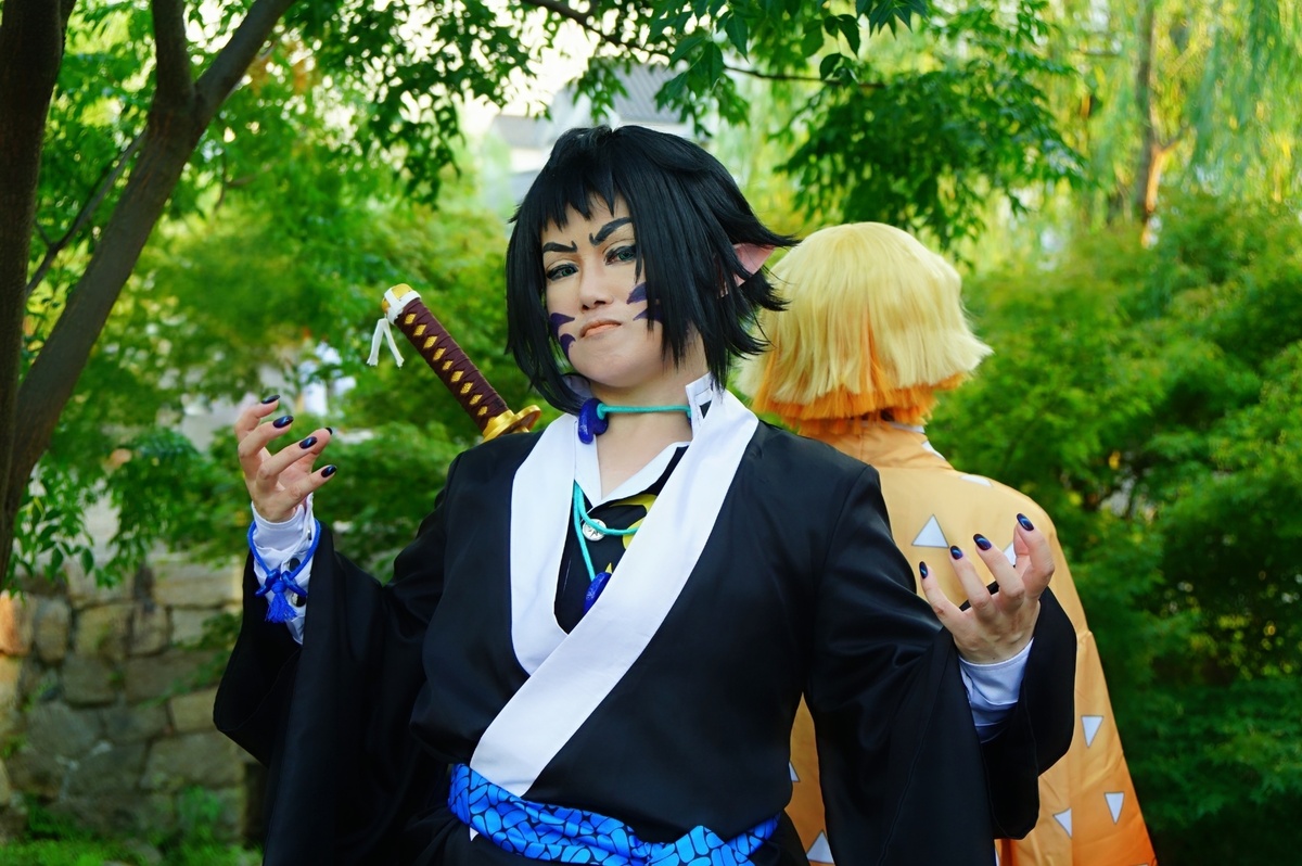 鬼滅の刃 獪岳 鬼化 コスプレ 鬼滅の刃 獪岳(鬼化) - コスプレイヤーズアーカイブ