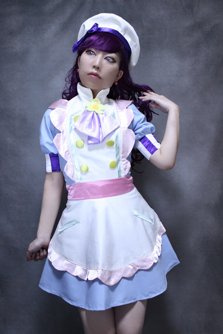 公式日本版 キュアマカロン コスプレ衣装 プリキュア - コスチューム