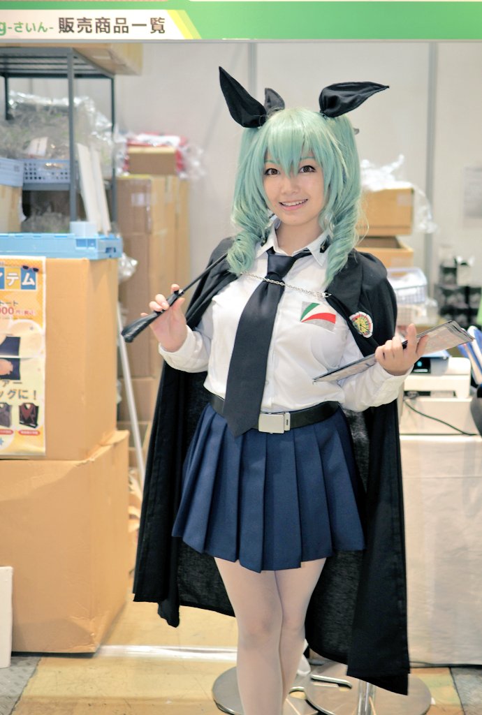 ガールズ＆パンツァー アンチョビ コスプレ ガールズ＆パンツァー