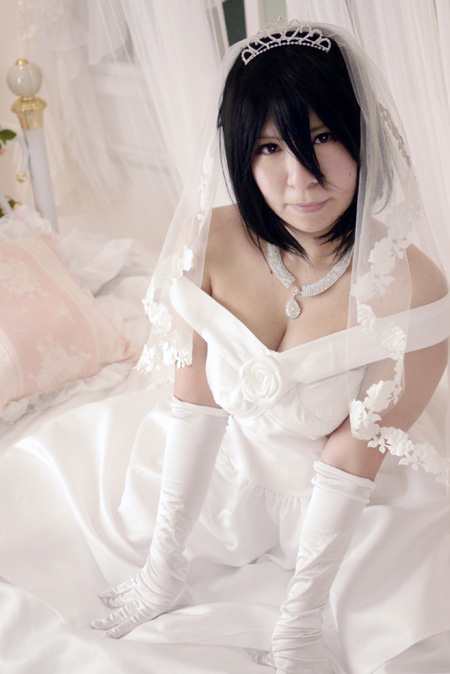 進撃の巨人風のドレス ミカサ エンドカード コスプレ衣装 進撃の巨人 ミカサ